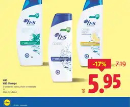 Lidl H&S Champú oferta