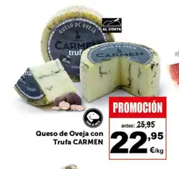 Masymas CARMEN Queso de Oveja con Trufa oferta