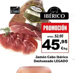 Masymas LEGADO Jamón Cebo Ibérico Deshuesado oferta
