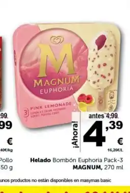 Masymas MAGNUM Helado Bombón Euphoria Pack-3 oferta