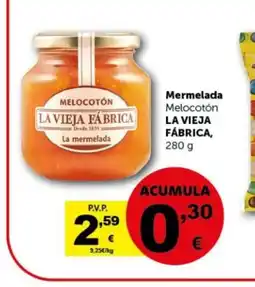 Masymas LA VIEJA FÁBRICA Mermelada Melocotón oferta