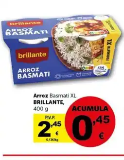 Masymas BRILLANTE Arroz Basmati XL oferta