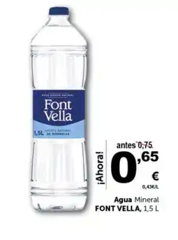 Masymas FONT VELLA Agua Mineral oferta