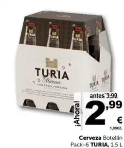 Masymas TURIA Cerveza Botellin Pack-6 oferta
