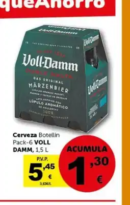 Masymas VOLL Cerveza Botellin Pack-6 oferta