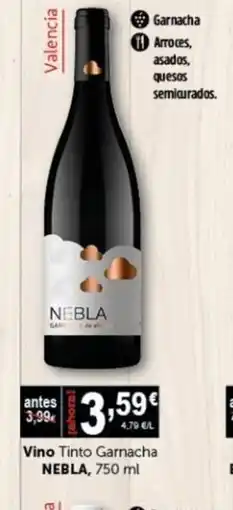 Masymas NEBLA Vino Tinto Garnacha oferta