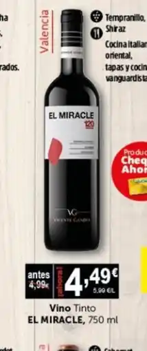 Masymas EL MIRACLE Vino Tinto oferta