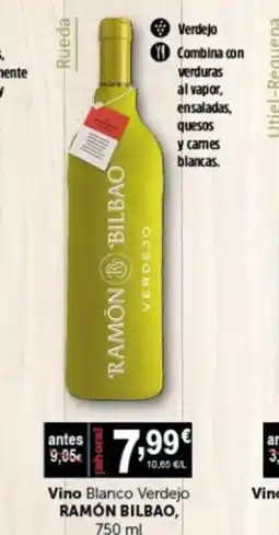 Masymas RAMÓN BILBAO Vino Blanco Verdejo oferta