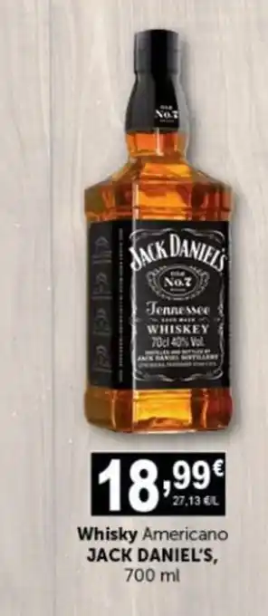 Masymas JACK DANIEL'S Whisky Americano oferta