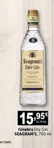 Masymas SEAGRAM'S Ginebra Dry Gin oferta