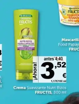 Masymas FRUCTIS Crema Suavizante Nutri Rizos oferta