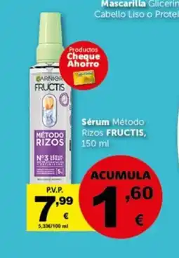 Masymas FRUCTIS Sérum Método Rizos oferta