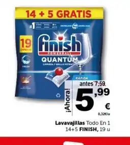 Masymas FINISH Lavavajillas Todo En 1 oferta