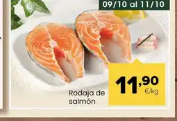 Autoservicios Familia Rodaja de salmón oferta