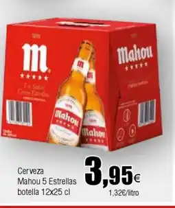 Cash FROIZ MAHOU 5 ESTRELLAS Cerveza oferta