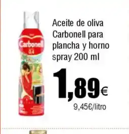 Cash FROIZ Aceite de oliva Carbonell para Carbonell plancha y horno oferta