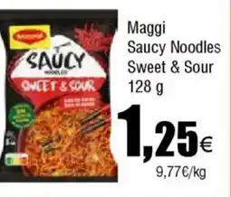 Cash FROIZ MAGGI Saucy Noodles Sweet & Sour oferta