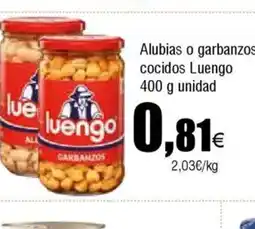 Cash FROIZ LUENGO Alubias o garbanzos cocidos oferta