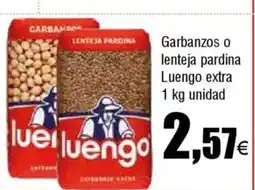 Cash FROIZ LUENGO Garbanzos o lenteja pardina oferta