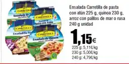 Cash FROIZ Ensalada Carretilla de pasta con atún oferta