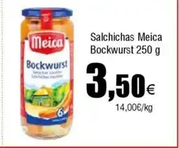 Cash FROIZ MEICA BOCKWUST Salchichas oferta