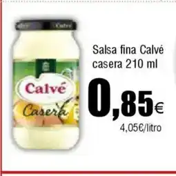 Cash FROIZ Salsa fina Calvé casera oferta