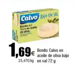 Cash FROIZ Bonito Calvo en aceite de oliva bajo oferta