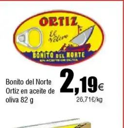 Cash FROIZ Bonito del Norte Ortiz en aceite de oliva oferta