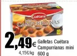 Cash FROIZ Galletas Cuétara Campurrianas mini oferta
