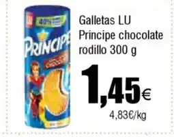 Cash FROIZ Galletas LU Príncipe chocolate rodillo oferta