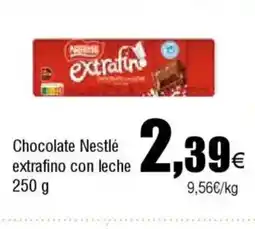 Cash FROIZ Chocolate Nestlé extrafino con leche oferta