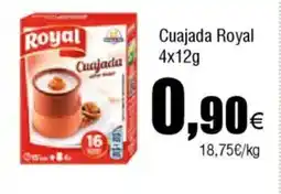 Cash FROIZ ROYAL Cuajada oferta