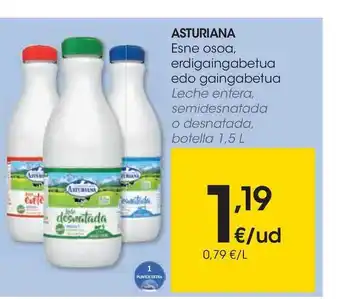 Eroski Asturiana Esne Osoa, Erdigaingabetua Edo Gaingabetua 1,5L oferta