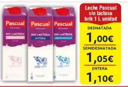 Cash FROIZ Leche Pascual sin lactosa oferta