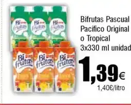 Cash FROIZ BIFRUTAS Pascual Pacífico Original o Tropical oferta