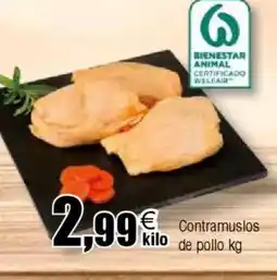 Cash FROIZ Contramuslos de pollo oferta