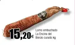 Cash FROIZ Lomo embuchado La Encina del Bierzo curado oferta