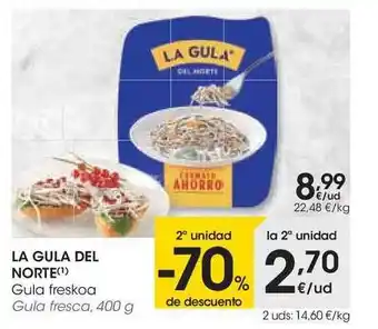 Eroski La Gula De Norte⁽¹⁾ Gula Freskoa 400g oferta