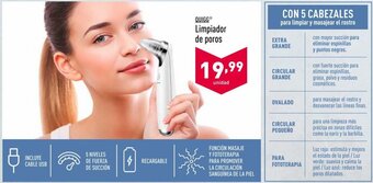 ALDI Quigg Limpiador De Poros oferta