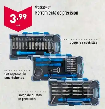ALDI Workzone Herramienta de Precisión Set oferta
