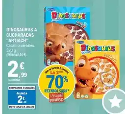 E.Leclerc Artiach - dinosaurus a cucharadas oferta