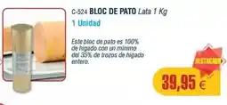 Abordo Pato - bloc de oferta