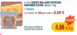 Abordo Queso rallado especial gratinar extra oferta