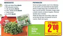 Abordo Abordo - ingredientes oferta