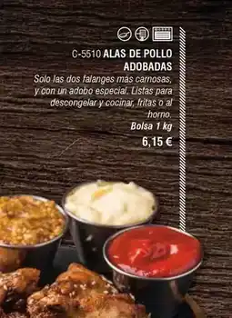 Abordo Solo - alas de pollo adobadas oferta