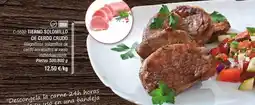 Abordo Pesce tierno solomillo de cerdo crudo oferta
