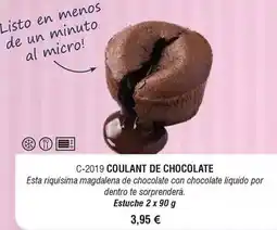 Abordo Coulant de chocolate oferta