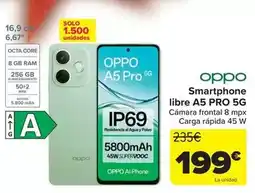 Carrefour Oppo - smartphone librea5pro 5g oferta