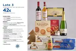 Hipercor Lote 3 : charcuteria, bebidas, dulces, conservas oferta