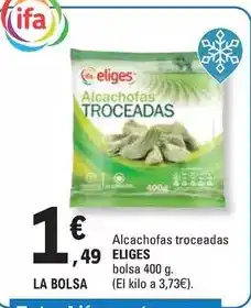E.Leclerc Eliges - alcachofas troceadas oferta
